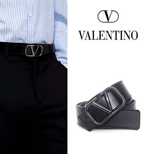 VALENTI*O V로고 벨트
