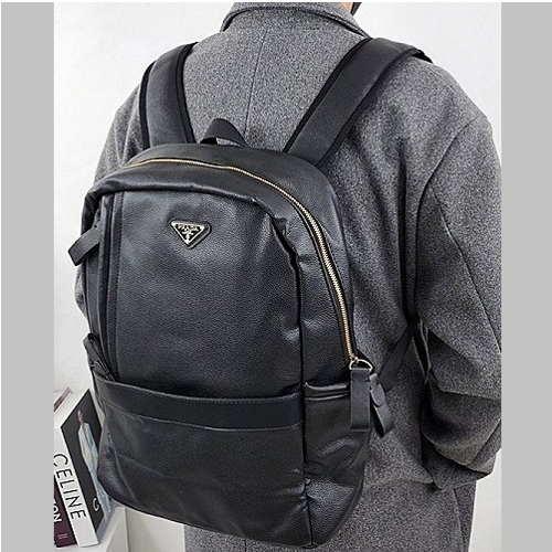 PRADA 골드 러스크 백팩