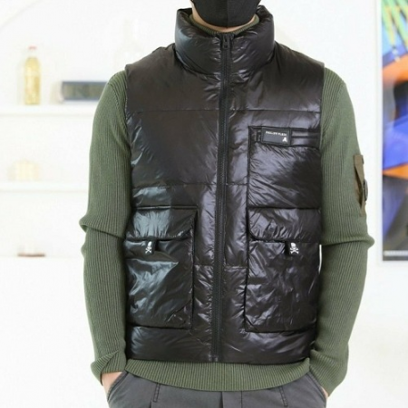 PHILIP PLE*N 스컬포켓 다운 베스트