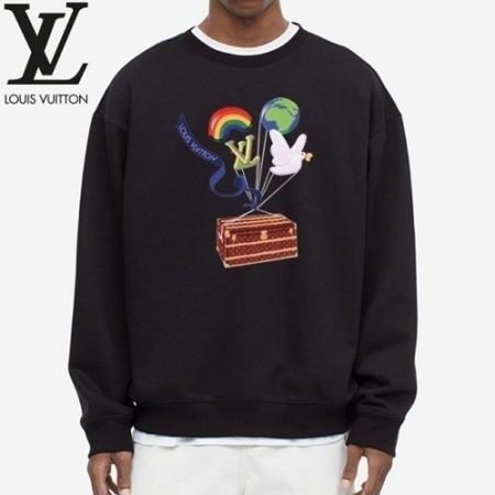 LOUIS VUITT*N LV 맨투맨 오버핏 기모맨투맨 242