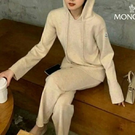 MONCL*R 베이직 니트 후드세트