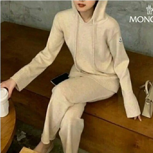 MONCL*R 베이직 니트 후드세트