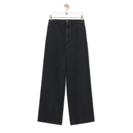 로*베 x 수나 후지타(Suna Fujita) 배기 진 - 블랙