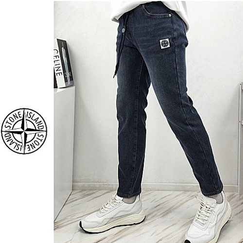 스톤아이랜드 STONE ISLAND 오리지널 융 기모 데님 팬츠