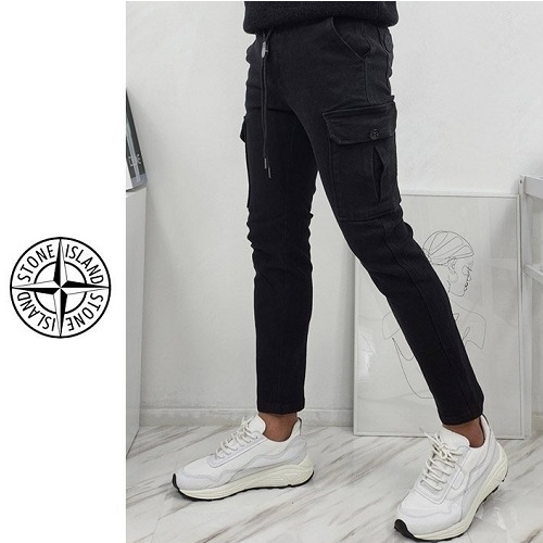 스톤아일*드 기모 로열백 카고 팬츠 [고급]