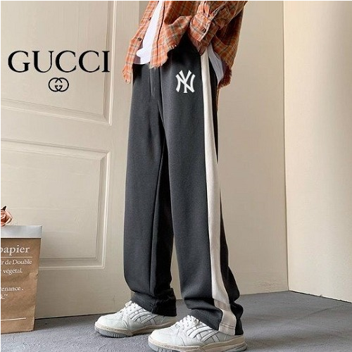 GUC*I 원플 슬렉스 와이드기모 팬츠