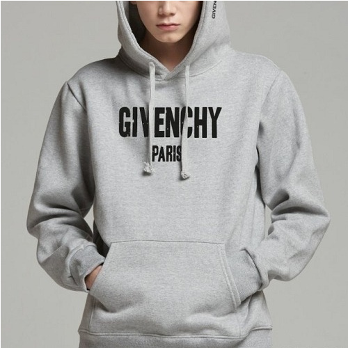 GIVENC*Y 빈티지 로고 기모후드티