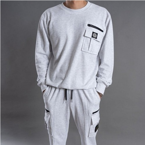 STONE ISLA*D 기모 지퍼 카고 트레이닝 세트