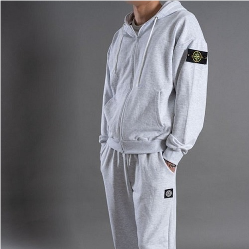 STONE ISLA*D 기모 와이드 트레이닝 세트