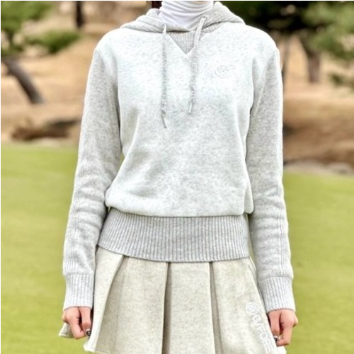 지*어 스웨터 후디 (WOMEN)