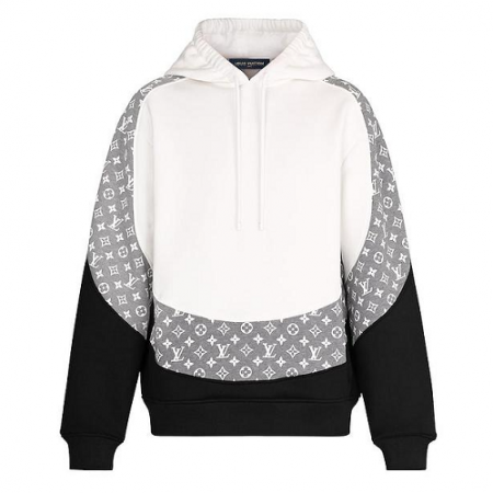 LOUIS VUITTON 모노그램 서클 컷 후디 - 멀티