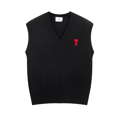A*I 스몰 하트 니트 조끼