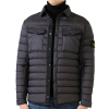 스톤아일*드 STONE ISLAND 퀼팅 나일론 경량 다운 셔킷