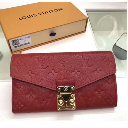 루이비통 메티스 월릿 Scarlet 장지갑 레드