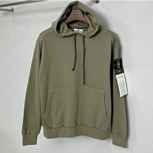 스톤아일*드 패치 절개 후드티