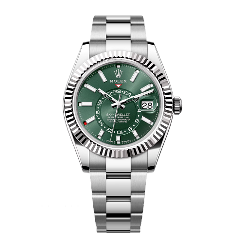 로렉스 ROLEX 스카이 드웰러 그린다이얼