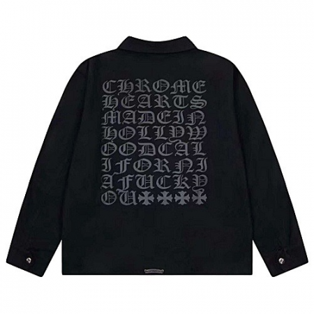 크롬*츠 Chrome hearts 스크립트 로고스 워크자켓