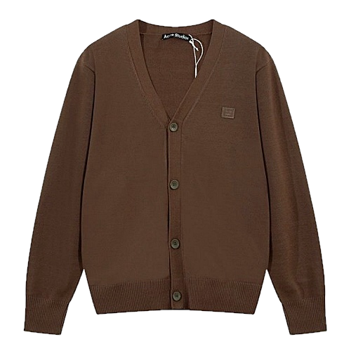 아*네 ACNE STUDIOS 이모지 페이스 가디건