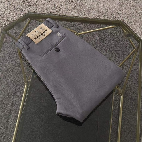 버*리  파츠로고 면스판팬츠