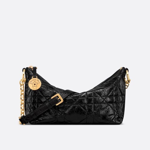 DI*R Di*rstar 체인 호보 백 - 블랙 매크로까나쥬