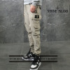 STONE ISLA*D  줄라인 퍼퓸 패치 포켓 조거 바지(퍼퓸 패치)