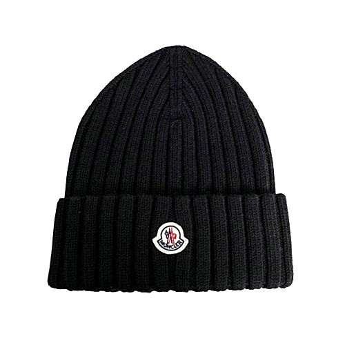 몽클*어  MC 헤비램스울 로고패치비니