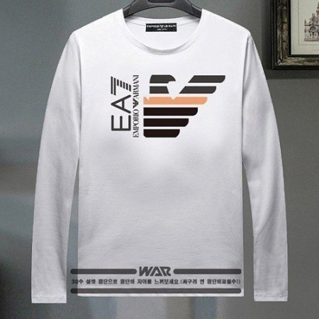 EMPORIO ARMA*I  하프 독수리 긴팔티셔츠