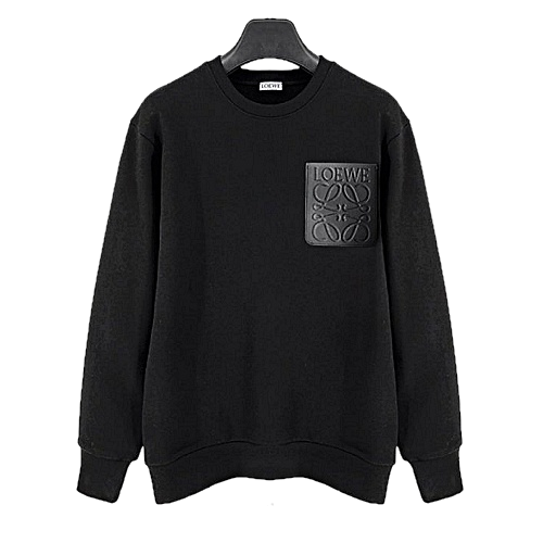 로에베 LOEWE 레더포켓 맨투맨