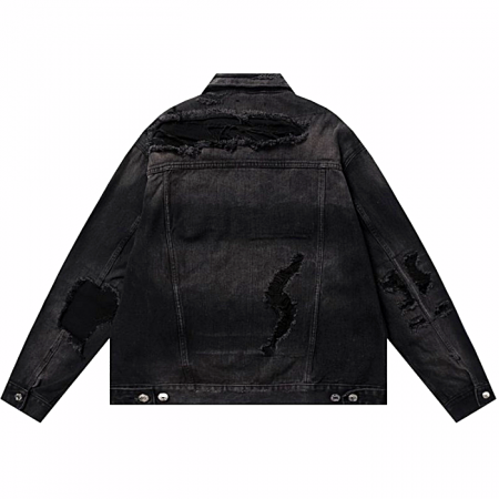 발렌시*가  백로고 데님자켓 2