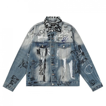 발렌시*가  백로고 데님자켓 3