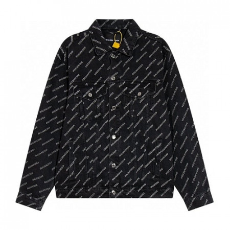 발렌시*가  백로고 데님자켓 10