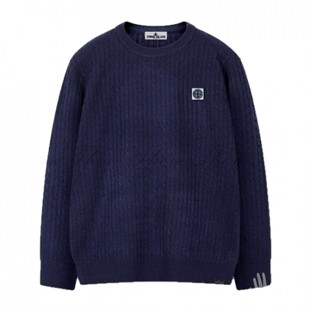 스톤아일*드  울캐시 스판 니트