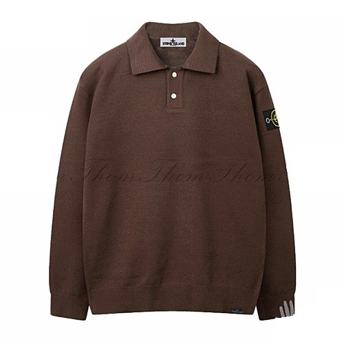 스톤아일*드  캐시 라이크 카라 니트