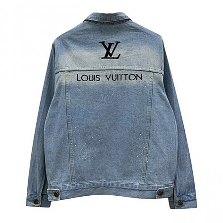 LOUIS VUITTON LV 백로고 데님자켓