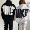 NIKE  빅 NK 나염 후드+조거 팬츠 세트