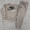 NIKE  N 제로 피그먼트 워싱 기모 맨투맨&조거 팬츠 세트