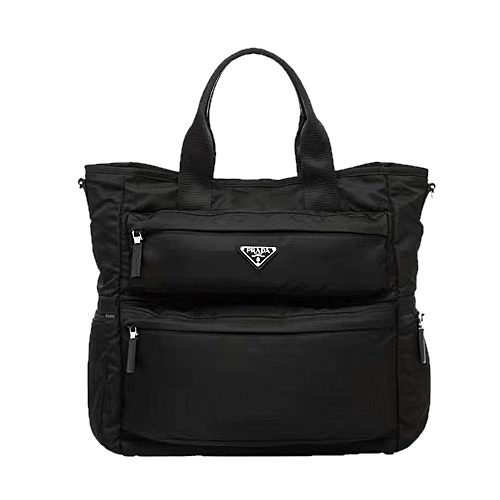 프*다 PRADA 로고 토트백