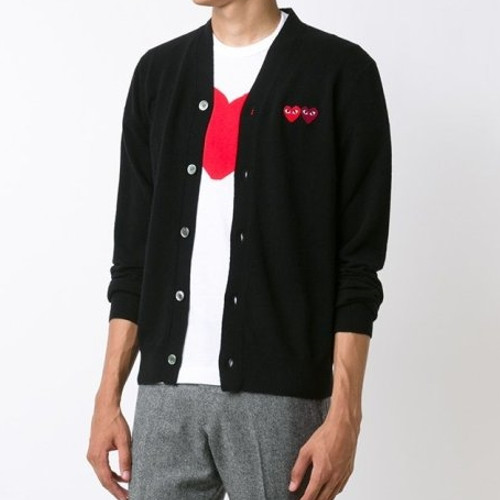 꼼데가*송  가디건  5TYPE (블랙)