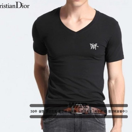 DI*R  유니크 DI*R 로고 v넥 티셔츠