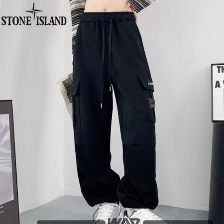 STONE ISLA*D  절개 카고 피그팬츠