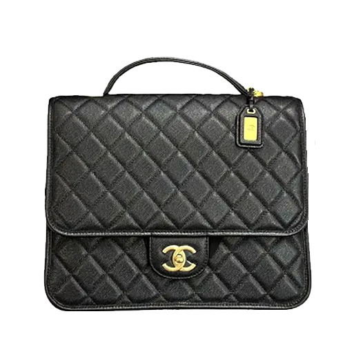 샤* CHANEL 캐비어 라지 백팩