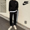NIKE  베이직 더블스우시 맨투맨 세트