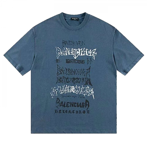 BALENCIAGA DIY 메탈 피그먼트 티셔츠