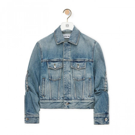 LOEWE 체인 재킷 - 데님