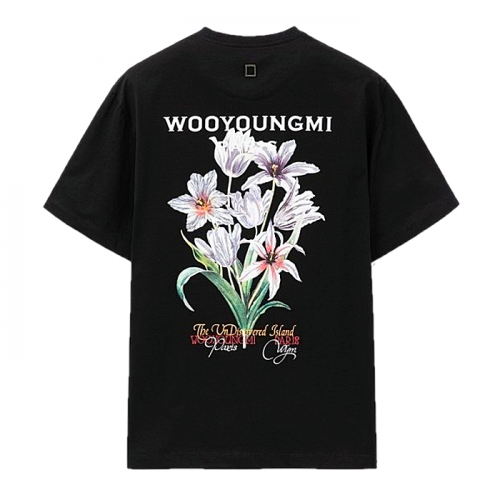 WOOYOUNGMI 아일랜드플라워 발색 티셔츠
