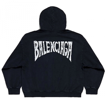 발렌시*가 BALENCIAGA 웨이브 그라피 후디