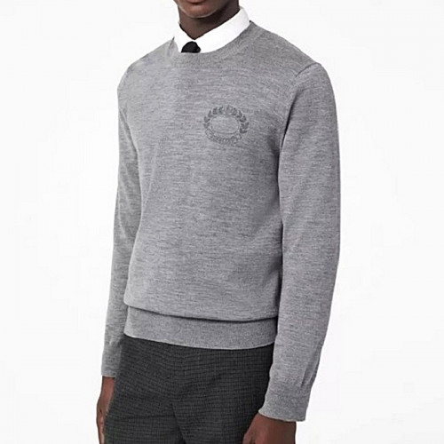 BURBERRY 오크 리프 크레스트 자수 니트