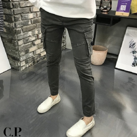 CP 컴*니  워싱 카고 절개 팬츠