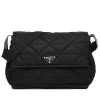 PRADA 탑스티치 리나일론 숄더 백
