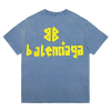 발렌시*가 BALENCIAGA BB로고 워싱 티셔츠